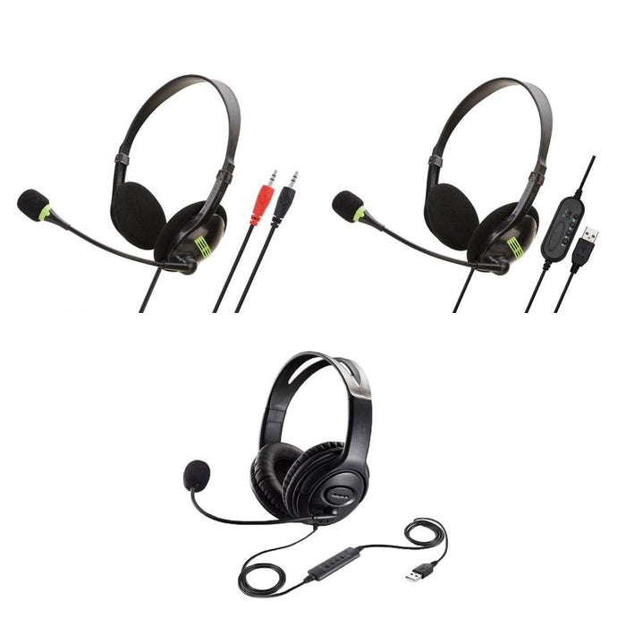 Wired Headset With Mic Style Gae-109