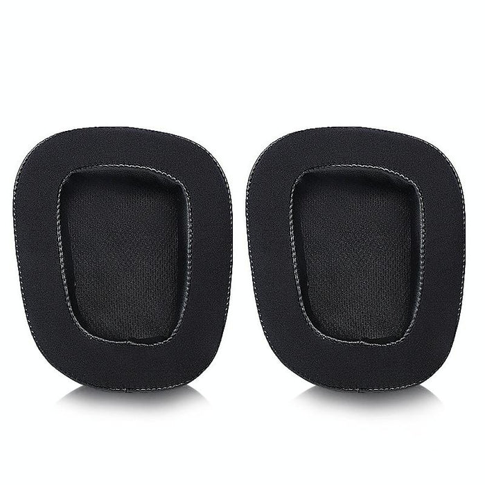 2 Pcs Headset Sponge Earpads For Logitech G633 / G933 - Black Gel