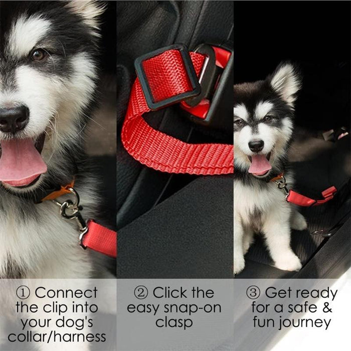 Pet Safety Belt For Car Seats Random Colour