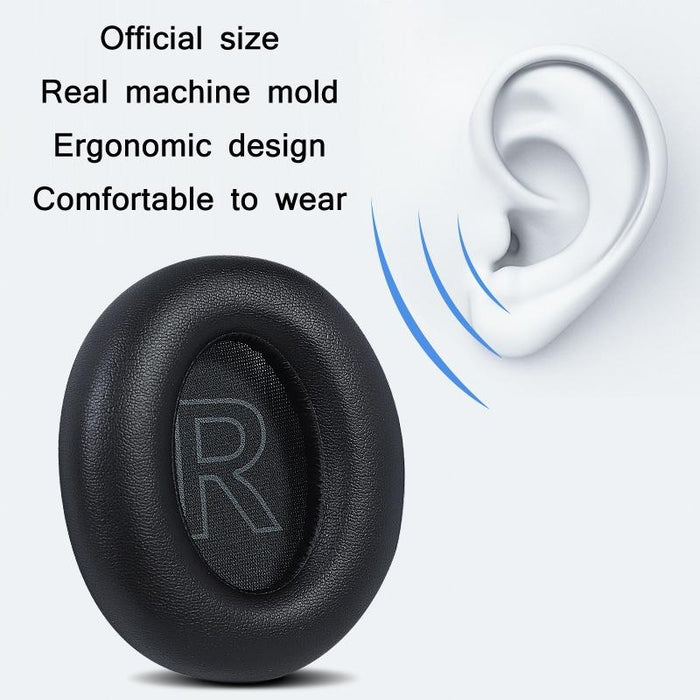 2 Pack Black Earphone Covers For Anker Soundcore Life Q30
