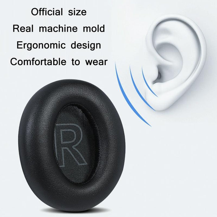 2 Pack Dark Blue Earphone Covers For Anker Soundcore Life Q35