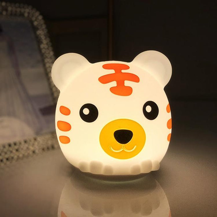 Usb Colourful Tiger Night Light Da006