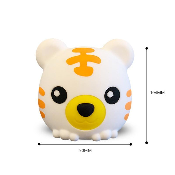 Da006 Colourful Tiger Night Light W / Bluetooth Speaker