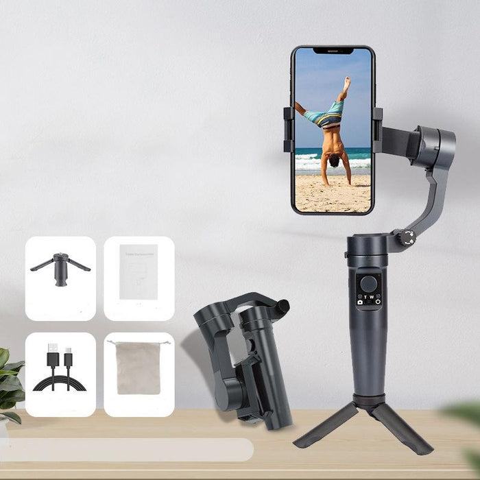 Fy3 Handheld Shooting Anti-Shake Smart Three-Axis Mobile Phone Stabilizer Black