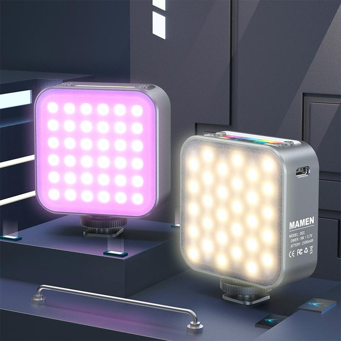 D01 66 Leds 2500-9000K Double-Sided Rgb Led Fill Lights