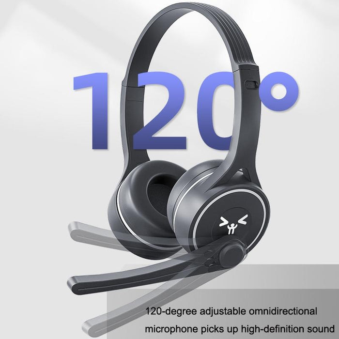 3.5Mm Plug Online Class Headset Black