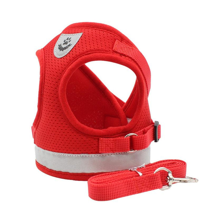 Reflective Breathable Dog Chest Strap Size S