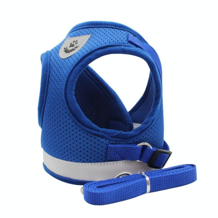 Xl Reflective Breathable Dog Chest Strap Bl 844