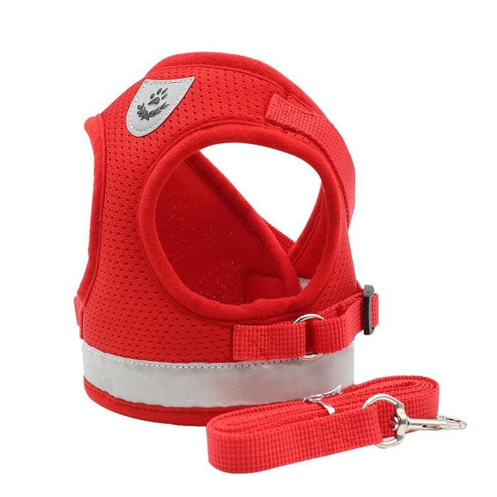 Xl Reflective Breathable Dog Chest Strap Bl 844