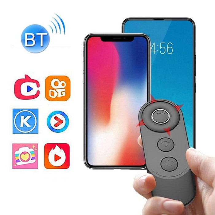 Bluetooth Selfie Remote For Mobile Phones Elegant Black