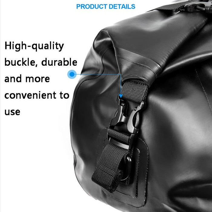 20L Outdoor Bike Rear Rack Bag Black