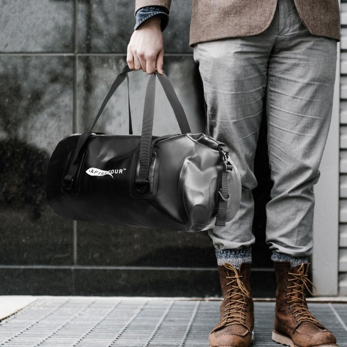 20L Outdoor Bike Rear Rack Bag Black