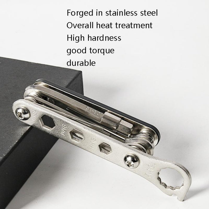 12-In-1 Portable Bike Repair Tool
