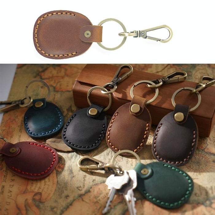 Vintage Leather Proximity Card Holder Access Control