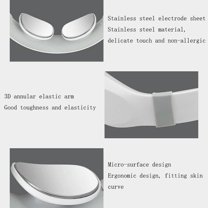 Smart Neck Massager English White