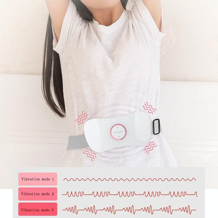 Electric Uterus Warming Belt English White