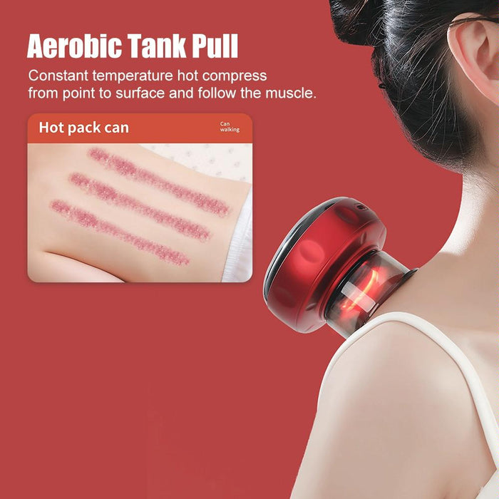 12-Speed Electric Cupping Massage Device Fast Charging