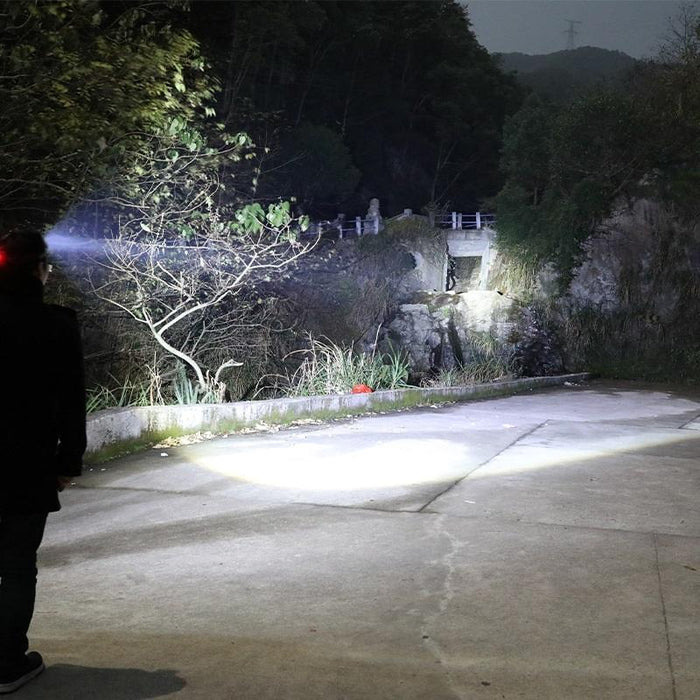 Outdoor Silicone Led Sensor Light Long-Beam Headlight