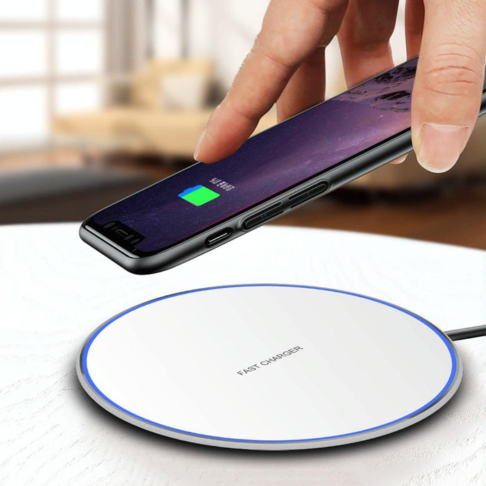15W Round Wireless Charger Fast Charge