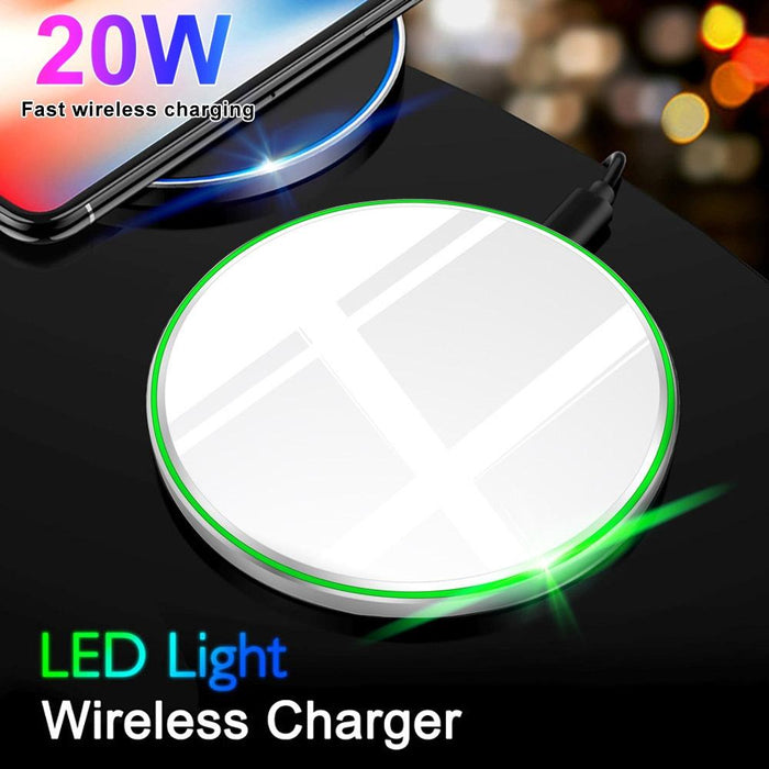 20W Ultra Thin Qi Wireless Charger
