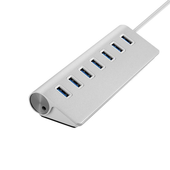 7-Port Aluminum Usb2.0 Hub