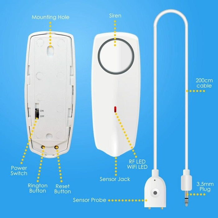 Wifi Smart App Remote Water Leakage Alarm