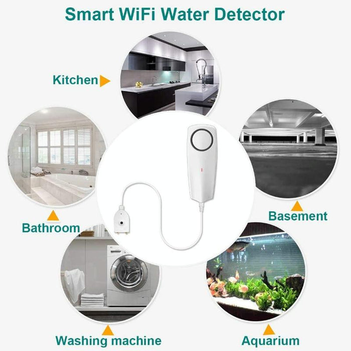 Wifi Smart App Remote Water Leakage Alarm