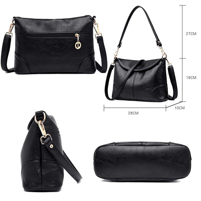 Stylish Soft Leather Shoulder Bag