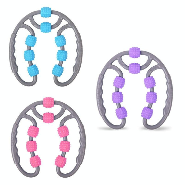 8-Round Yoga Leg Massager Ring-Shaped Roller For Training