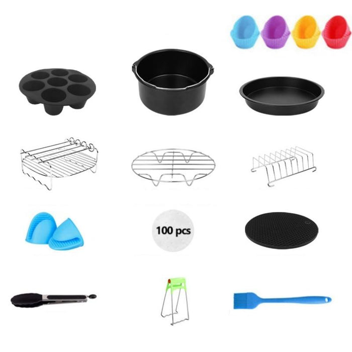 8 Air Fryer Baking Set 13 Pcs Accessories