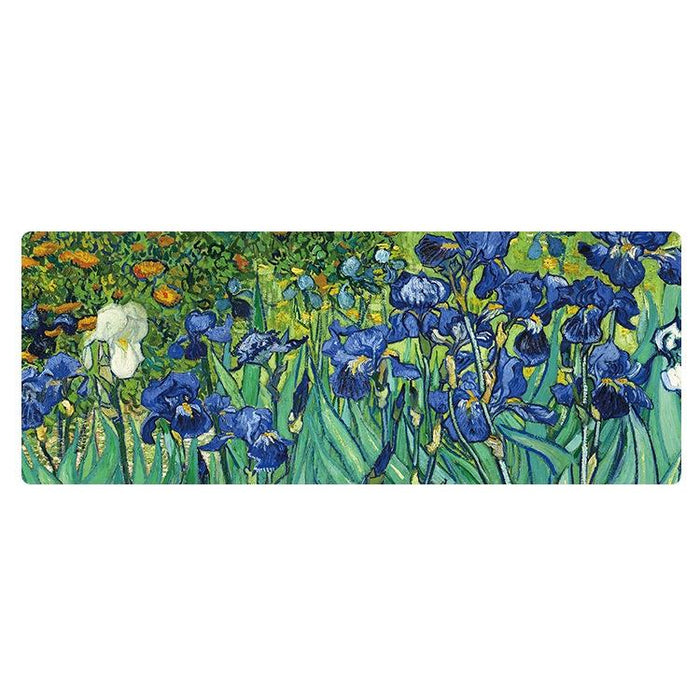 Large Oil Painting Desk Rubber Mouse Pad