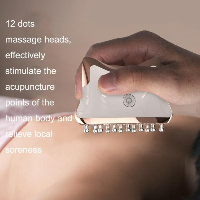 Colour Light Meridian Dredging Massager Sm-2102