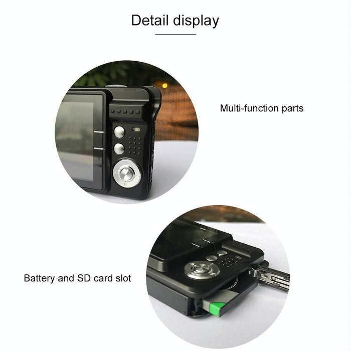 48Mp Retro Selfie Video Camera Hd Ccd