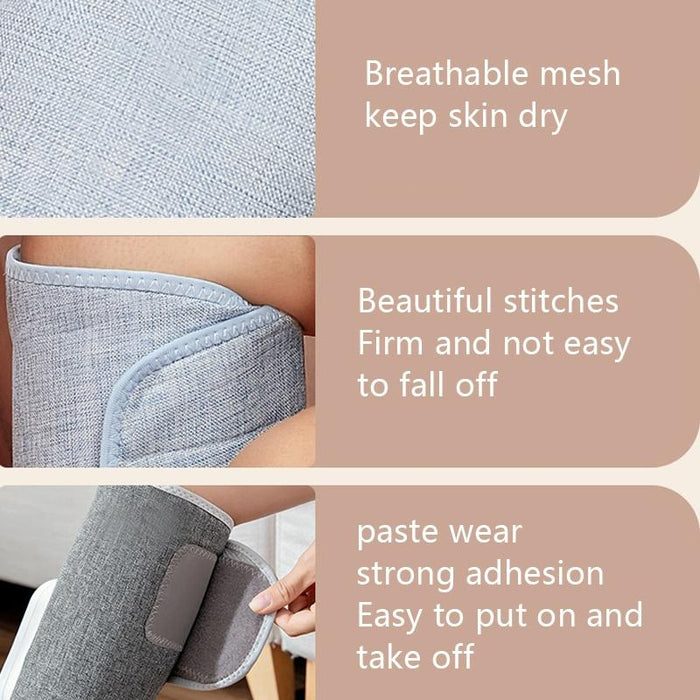 Wireless Leg Massage Blue Hot Compress + Air Pressure