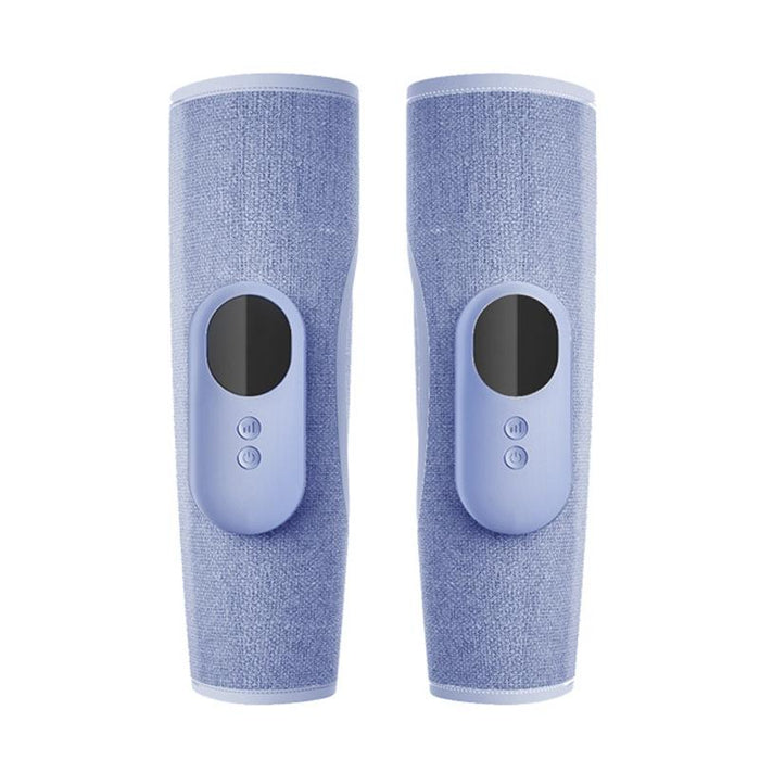 Wireless Leg Massager Blue Double Hot Compress + Air Pressure + Vibration