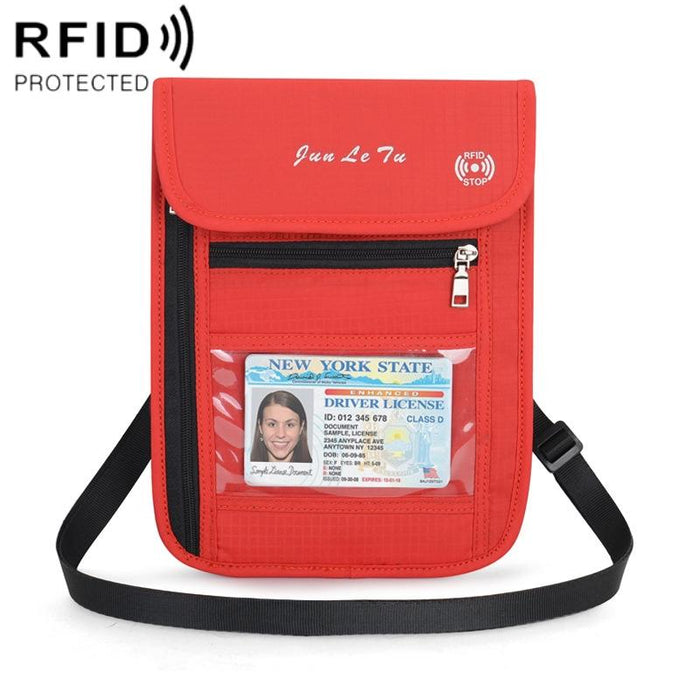 Rfid Passport Storage Bag Anti Theft Messenger