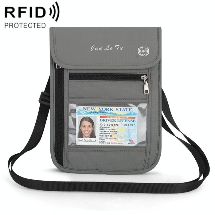 Rfid Passport Storage Bag Anti Theft Messenger