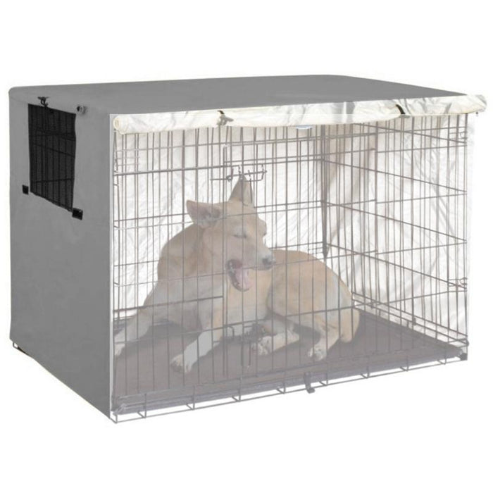Oxford Cloth Pet Cage Outdoor Furniture Dustproof Rainproof Sunscreen Cover - Size 63.5X48X50Cm