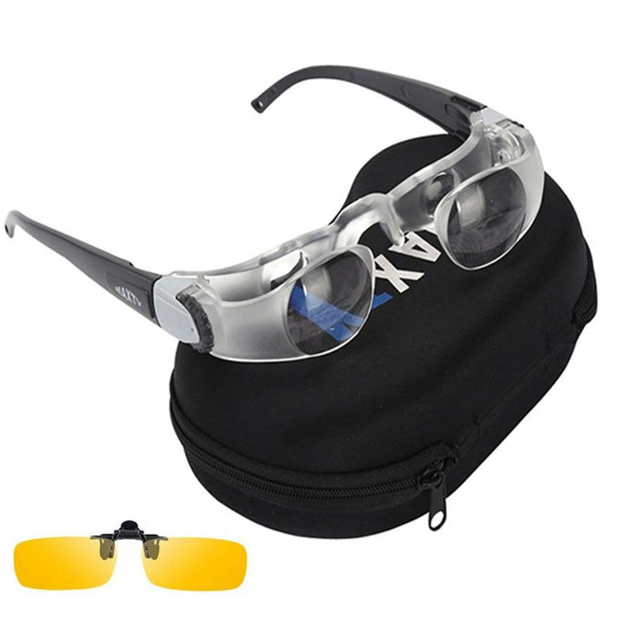 Fishing Adjustable Focus Telescope - Presbyopia & Yellow Clip