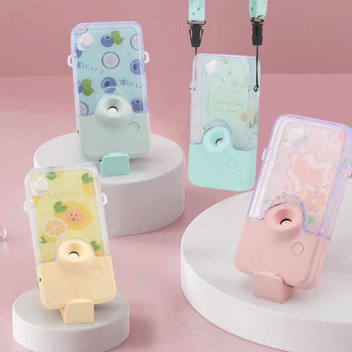 Hanging Neck Spray Hydrating Instrument Summer Fresh Fruit Series Hydrating Instrument