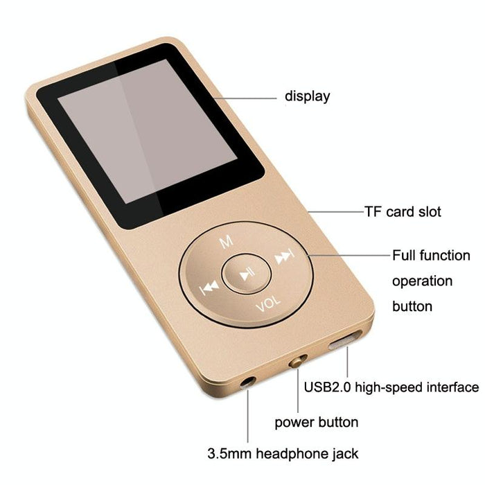 Ultra Thin Screen Mp4 Player Lossless Sound