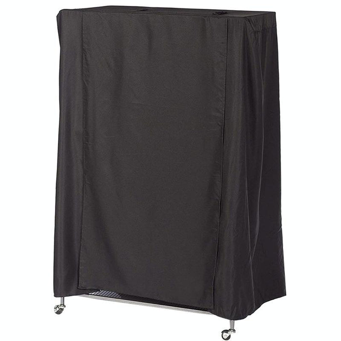 210D Waterproof Oxford Cloth Dust Bird Cage Protective Cover Parrot Cage Shade Black Silver