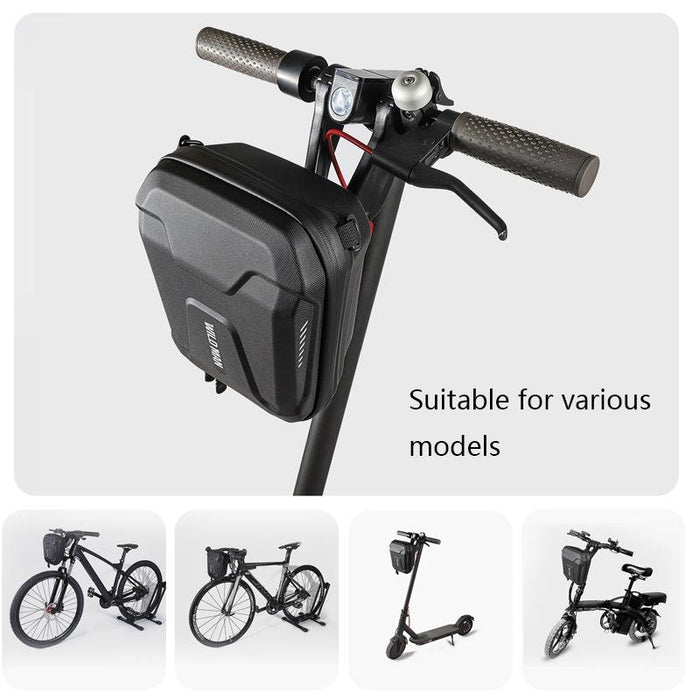 3L Hard Shell Bicycle Head Bag Black