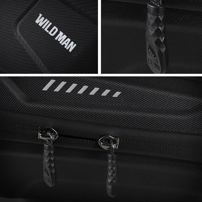 3L Hard Shell Bicycle Head Bag Black