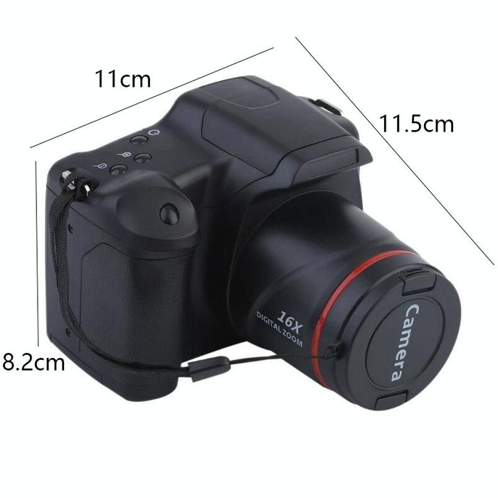 16X Zoom Hd Slr Camera Black