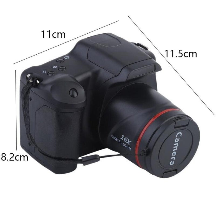 16X Zoom Hd Slr Camera Black