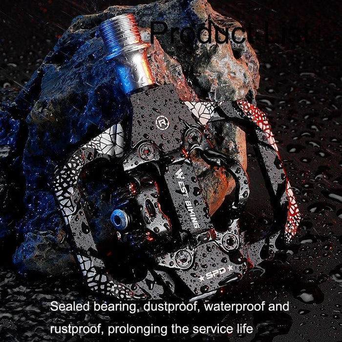 Aluminum Mountain Bike Pedals Durable Pair