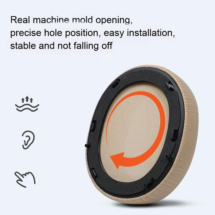 2 Pcs Headset Earmuffs Sponge Cover For Edifier W820Nb - Titanium Gray