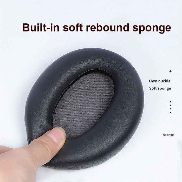 2 Pcs Headset Earmuffs Sponge Cover For Edifier W820Nb - Titanium Gray