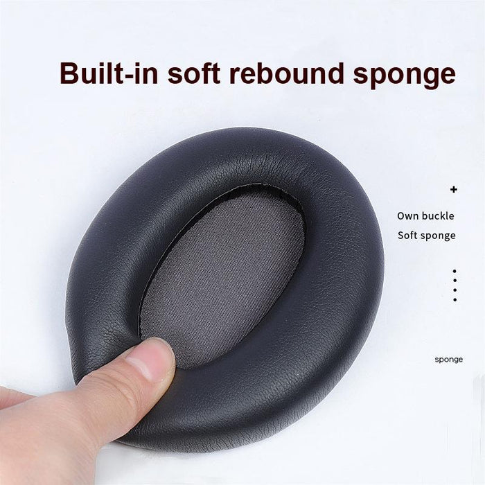 2 Pcs Headset Earmuffs Sponge Cover For Edifier W820Nb - Champagne Head Beam